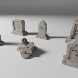 Gravestones (Set of 6)
