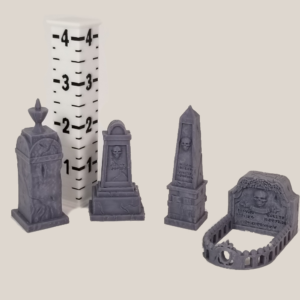 Tall Gravestone - Grave Monument - Pillar - Tomb